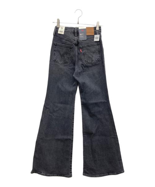 LEVI'S PReMIUM（リーバイス プレミアム）LEVI'S PReMIUM (リーバイス プレミアム) RIBCAGE BELLデニムパンツ ブラック サイズ:24の古着・服飾アイテム