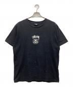 stussyステューシー）の古着「カットソー」｜ブラック