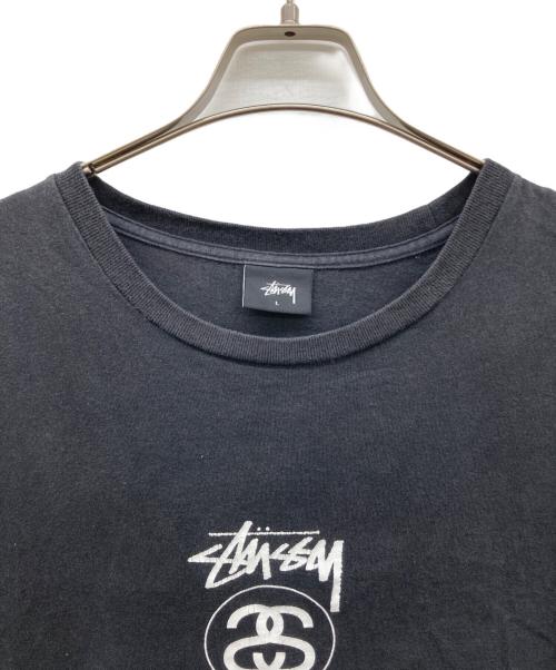 stussy（ステューシー）stussy (ステューシー) カットソー ブラック サイズ:Lの古着・服飾アイテム