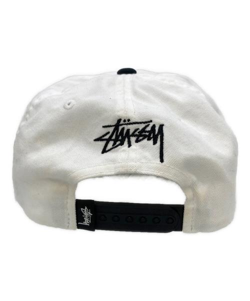 stussy（ステューシー）stussy (ステューシー) キャップ ホワイト サイズ:なしの古着・服飾アイテム