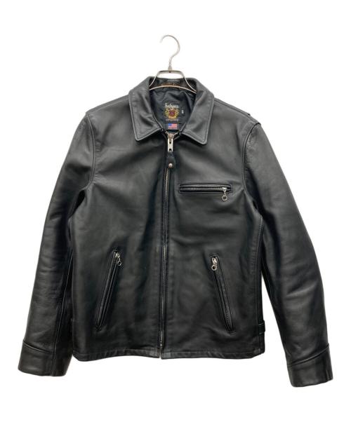 Schott（ショット）Schott (ショット) 103US レザートラッカージャケット ブラック サイズ:40の古着・服飾アイテム