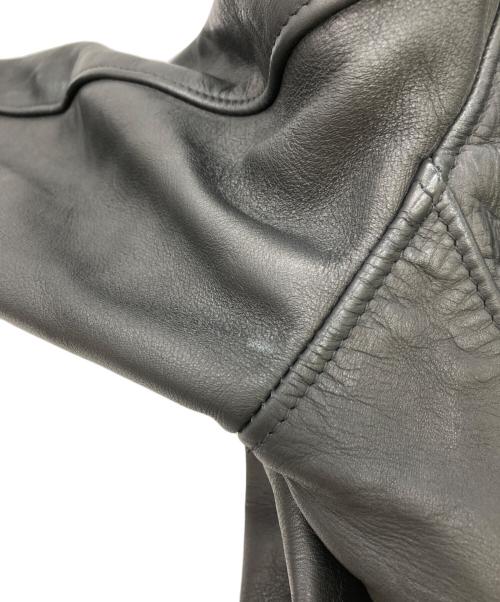 Schott（ショット）Schott (ショット) 103US レザートラッカージャケット ブラック サイズ:40の古着・服飾アイテム