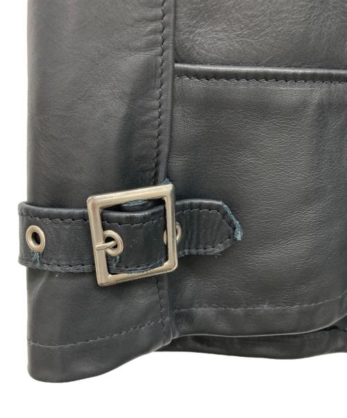 Schott（ショット）Schott (ショット) 103US レザートラッカージャケット ブラック サイズ:40の古着・服飾アイテム