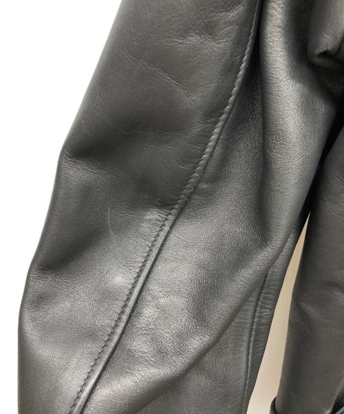 Schott（ショット）Schott (ショット) 103US レザートラッカージャケット ブラック サイズ:40の古着・服飾アイテム