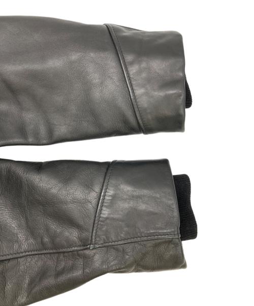 Schott（ショット）Schott (ショット) 103US レザートラッカージャケット ブラック サイズ:40の古着・服飾アイテム