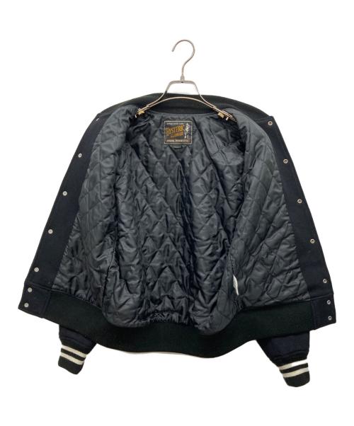 Hysteric Glamour（ヒステリックグラマー）Hysteric Glamour (ヒステリックグラマー) INC刺繍スタジャン ブラック サイズ:Mの古着・服飾アイテム