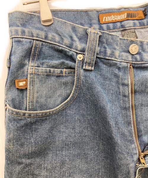 redsand（レッドサンド）redsand (レッドサンド) ワイドペインターデニムパンツ インディゴ サイズ:W32の古着・服飾アイテム