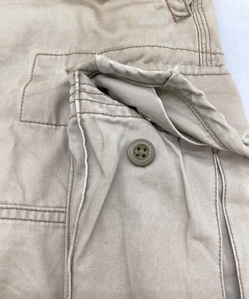 POLO RALPH LAUREN（ポロ・ラルフローレン）POLO RALPH LAUREN (ポロ・ラルフローレン) ハーフカーゴパンツ ベージュ サイズ:31の古着・服飾アイテム
