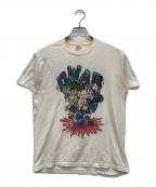 GWARグワァー）の古着「メタルプリントTシャツ」｜ホワイト