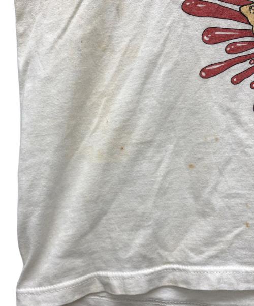 GWAR（グワァー）GWAR (グワァー) メタルプリントTシャツ ホワイト サイズ:LARGEの古着・服飾アイテム