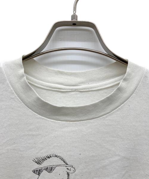 USED（ユーズド）USED (ユーズド) プリントTシャツ ホワイト サイズ:不明の古着・服飾アイテム