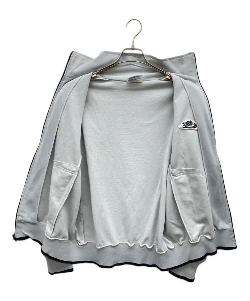 NIKE（ナイキ）NIKE (ナイキ) トラックジャケット 70s‐80s オレンジタグ Dポケ グレー サイズ:LARGEの古着・服飾アイテム