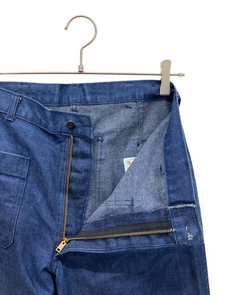 U'S NAVY（ユーエスネイビー）U'S NAVY (ユーエスネイビー) 80s デニムユーティリティパンツ インディゴ サイズ:32Rの古着・服飾アイテム