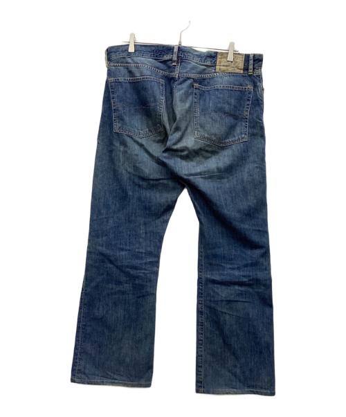 POLO RALPH LAUREN（ポロ・ラルフローレン）POLO RALPH LAUREN (ポロ・ラルフローレン) ブーツカットボタンフライデニムパンツ インディゴ サイズ:36×32の古着・服飾アイテム