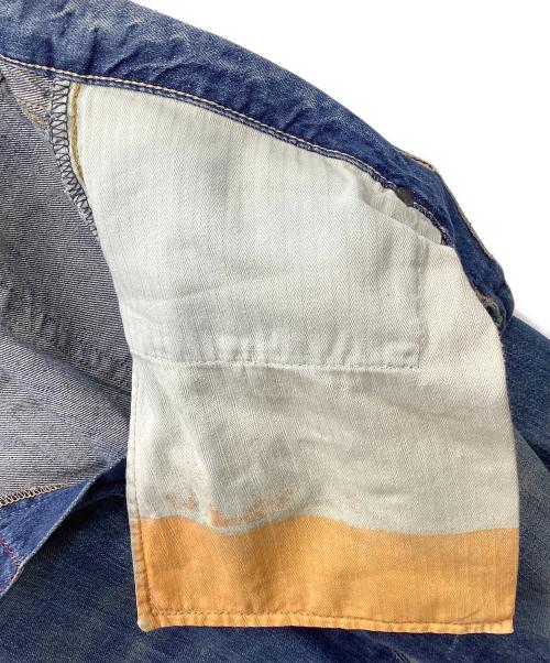 POLO RALPH LAUREN（ポロ・ラルフローレン）POLO RALPH LAUREN (ポロ・ラルフローレン) ブーツカットボタンフライデニムパンツ インディゴ サイズ:36×32の古着・服飾アイテム