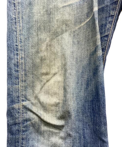 POLO RALPH LAUREN（ポロ・ラルフローレン）POLO RALPH LAUREN (ポロ・ラルフローレン) ブーツカットボタンフライデニムパンツ インディゴ サイズ:36×32の古着・服飾アイテム