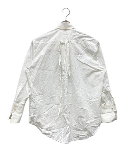 MM6 Maison Margiela（エムエムシックスメゾンマルジェラ）MM6 Maison Margiela (エムエムシックスメゾンマルジェラ) Label Declaration Shirt ホワイト サイズ:36の古着・服飾アイテム