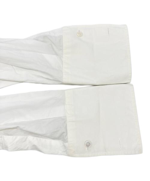 MM6 Maison Margiela（エムエムシックスメゾンマルジェラ）MM6 Maison Margiela (エムエムシックスメゾンマルジェラ) Label Declaration Shirt ホワイト サイズ:36の古着・服飾アイテム