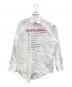 MM6 Maison Margiela（エムエムシックスメゾンマルジェラ）の古着「Label Declaration Shirt」｜ホワイト