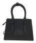 CHARLES & KEITH (チャールズアンドキース) アリン ストラクチャートラペーズ トートバッグ ブラック：6000円