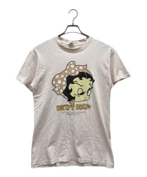 DELTA（デルタ）DELTA (デルタ) プリントTシャツ ホワイト サイズ:Ｍの古着・服飾アイテム