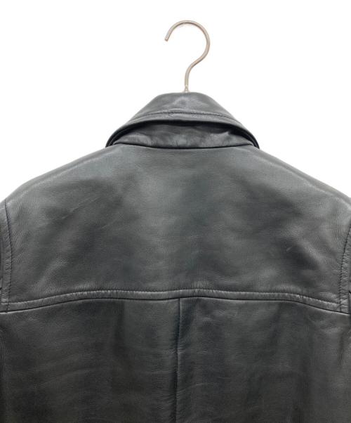 GAP（ギャップ）GAP (ギャップ) レザーカーコート ブラック サイズ:XSの古着・服飾アイテム
