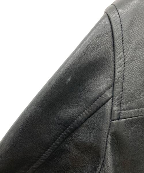 GAP（ギャップ）GAP (ギャップ) レザーカーコート ブラック サイズ:XSの古着・服飾アイテム