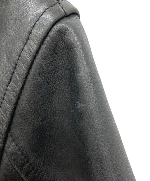 GAP（ギャップ）GAP (ギャップ) レザーカーコート ブラック サイズ:XSの古着・服飾アイテム