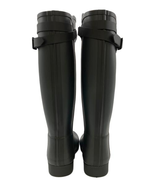 HUNTER（ハンター）HUNTER (ハンター) Refined Slim Fit Tall Contrast Boot ブラック サイズ:US7の古着・服飾アイテム