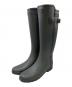 HUNTER（ハンター）の古着「Refined Slim Fit Tall Contrast Boot」｜ブラック