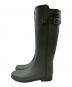 HUNTER (ハンター) Refined Slim Fit Tall Contrast Boot ブラック サイズ:US7：6000円
