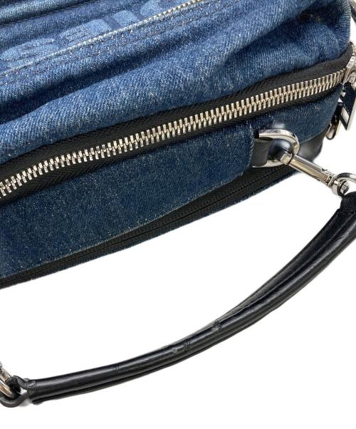 DIESEL Industry（ディーゼル）DIESEL INDUSTRY (ディーゼル) デニムショルダーバッグ インディゴの古着・服飾アイテム