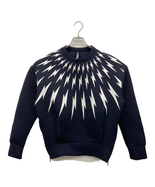 NEIL BARRETT（ニールバレット）NEIL BARRETT (ニールバレット) ボンディングスウェット ブラック サイズ:Ｓの古着・服飾アイテム