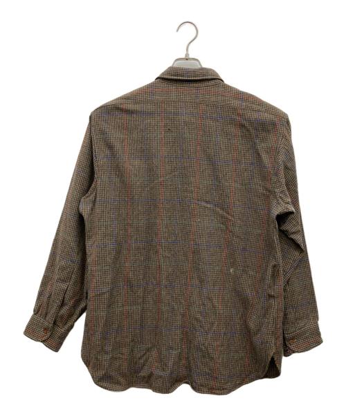 PENDLETON（ペンドルトン）PENDLETON (ペンドルトン) 70s ウールシャツ ブラウン サイズ:XLの古着・服飾アイテム
