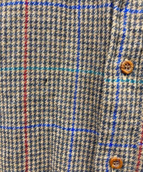 PENDLETON（ペンドルトン）PENDLETON (ペンドルトン) 70s ウールシャツ ブラウン サイズ:XLの古着・服飾アイテム