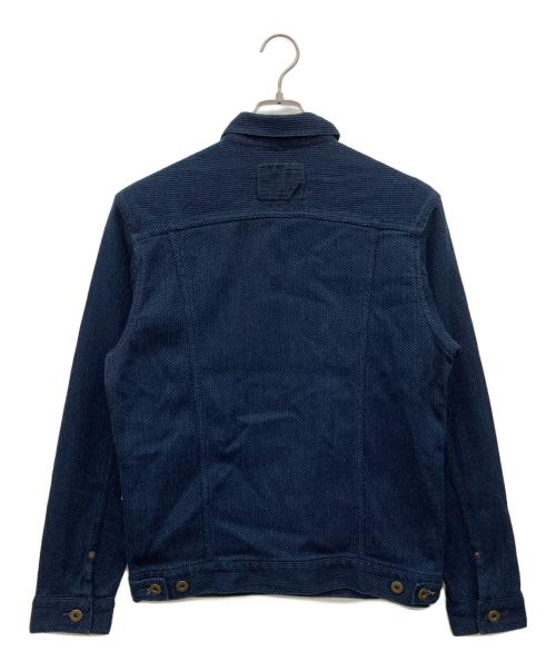 JAPAN BLUE JEANS（ジャパンブルージーンズ）JAPAN BLUE JEANS (ジャパンブルージーンズ) 刺子ジャケット ネイビー サイズ:40の古着・服飾アイテム