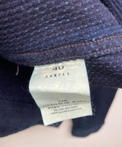 JAPAN BLUE JEANS（ジャパンブルージーンズ）JAPAN BLUE JEANS (ジャパンブルージーンズ) 刺子ジャケット ネイビー サイズ:40の古着・服飾アイテム
