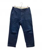 JAPAN BLUE JEANSジャパンブルージーンズ）の古着「デニムトラウザーパンツ」｜インディゴ
