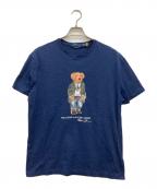 POLO RALPH LAURENポロ・ラルフローレン）の古着「Polo Bear T」｜ネイビー