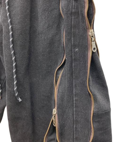 USED（ユーズド）USED (ユーズド) ギミックデニムパンツ ブラック サイズ:不明の古着・服飾アイテム