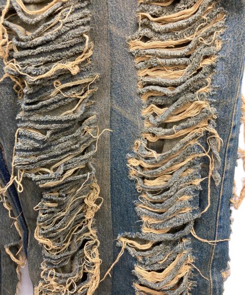 USED（ユーズド）USED (ユーズド) カスタムデニムパンツ インディゴ サイズ:40/30の古着・服飾アイテム