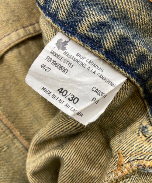 USED（ユーズド）USED (ユーズド) カスタムデニムパンツ インディゴ サイズ:40/30の古着・服飾アイテム