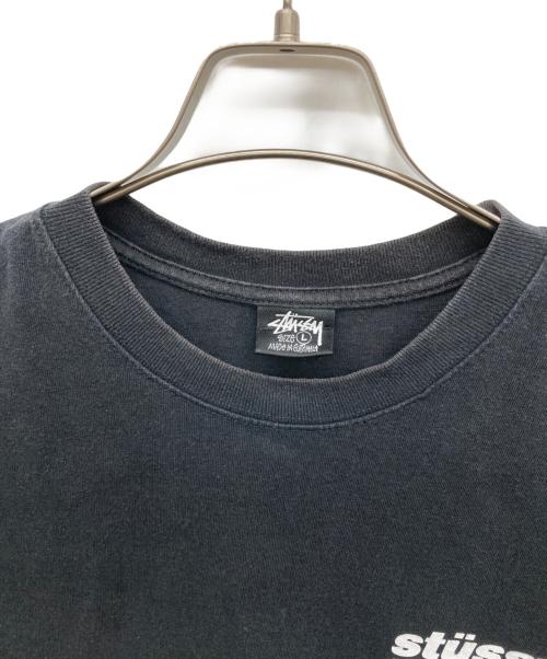 stussy（ステューシー）stussy (ステューシー) STRAWBERRY TEE ブラック サイズ:Lの古着・服飾アイテム