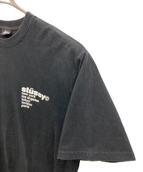 stussy（ステューシー）stussy (ステューシー) STRAWBERRY TEE ブラック サイズ:Lの古着・服飾アイテム