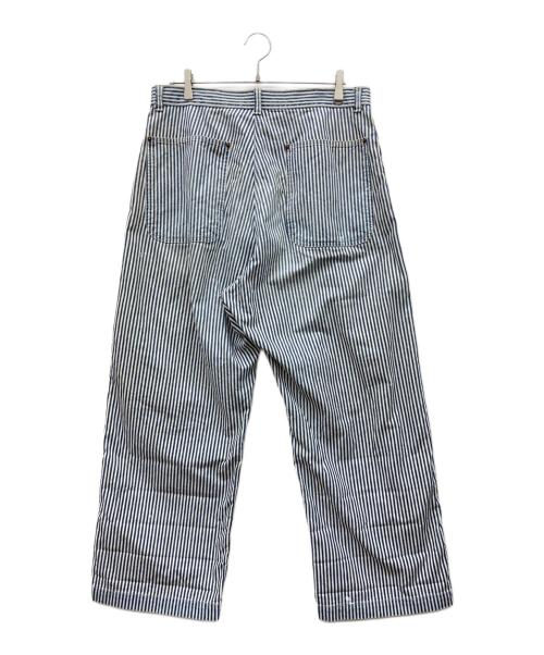 ordinary fits（オーディナリーフィッツ）Ordinary fits (オーディナリーフィッツ) ヒッコリーパンツ ホワイト サイズ:32の古着・服飾アイテム