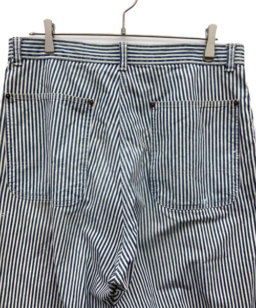ordinary fits（オーディナリーフィッツ）Ordinary fits (オーディナリーフィッツ) ヒッコリーパンツ ホワイト サイズ:32の古着・服飾アイテム