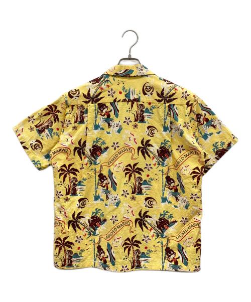 Sun Surf（サンサーフ）Sun Surf (サンサーフ) シアサッカーアロハシャツ イエロー サイズ:Sの古着・服飾アイテム