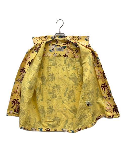 Sun Surf（サンサーフ）Sun Surf (サンサーフ) シアサッカーアロハシャツ イエロー サイズ:Sの古着・服飾アイテム