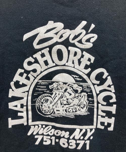 HARLEY-DAVIDSON（ハーレーダビッドソン）HARLEY-DAVIDSON (ハーレーダビッドソン) クルーネックスウェット ブラック サイズ:Lの古着・服飾アイテム