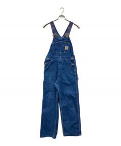 中古・古着通販】CarHartt (カーハート) 古着オーバーオール ブルー